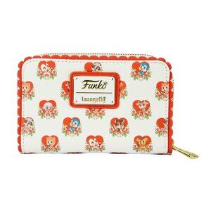 Loungefly Funko White and Red Character Wallet